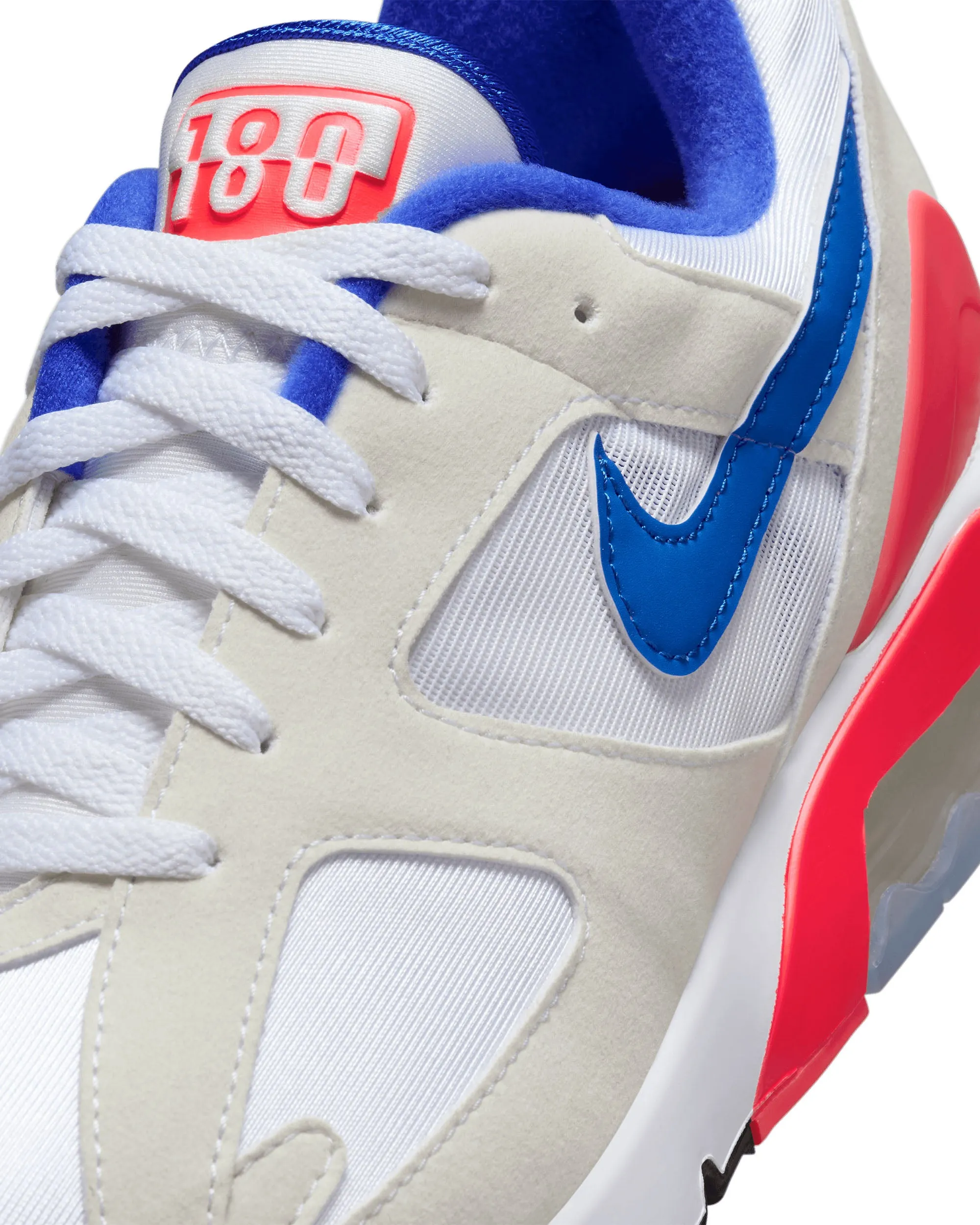 Air 180 "Ultramarine" - White / Ultramarine / Solar Red