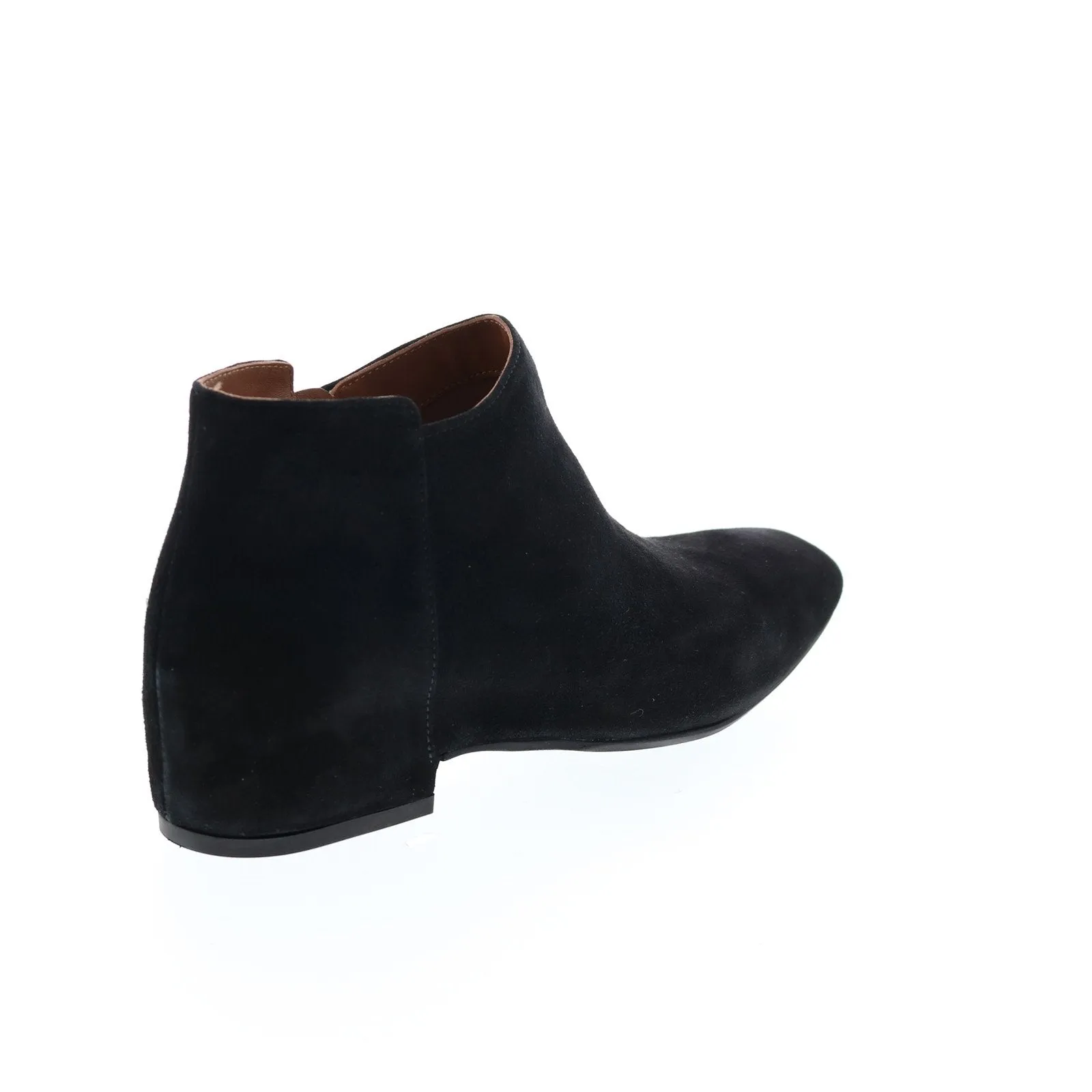 Aquatalia Udele Dress Suede 34L3155-BLK Womens Black Suede Chelsea Boots