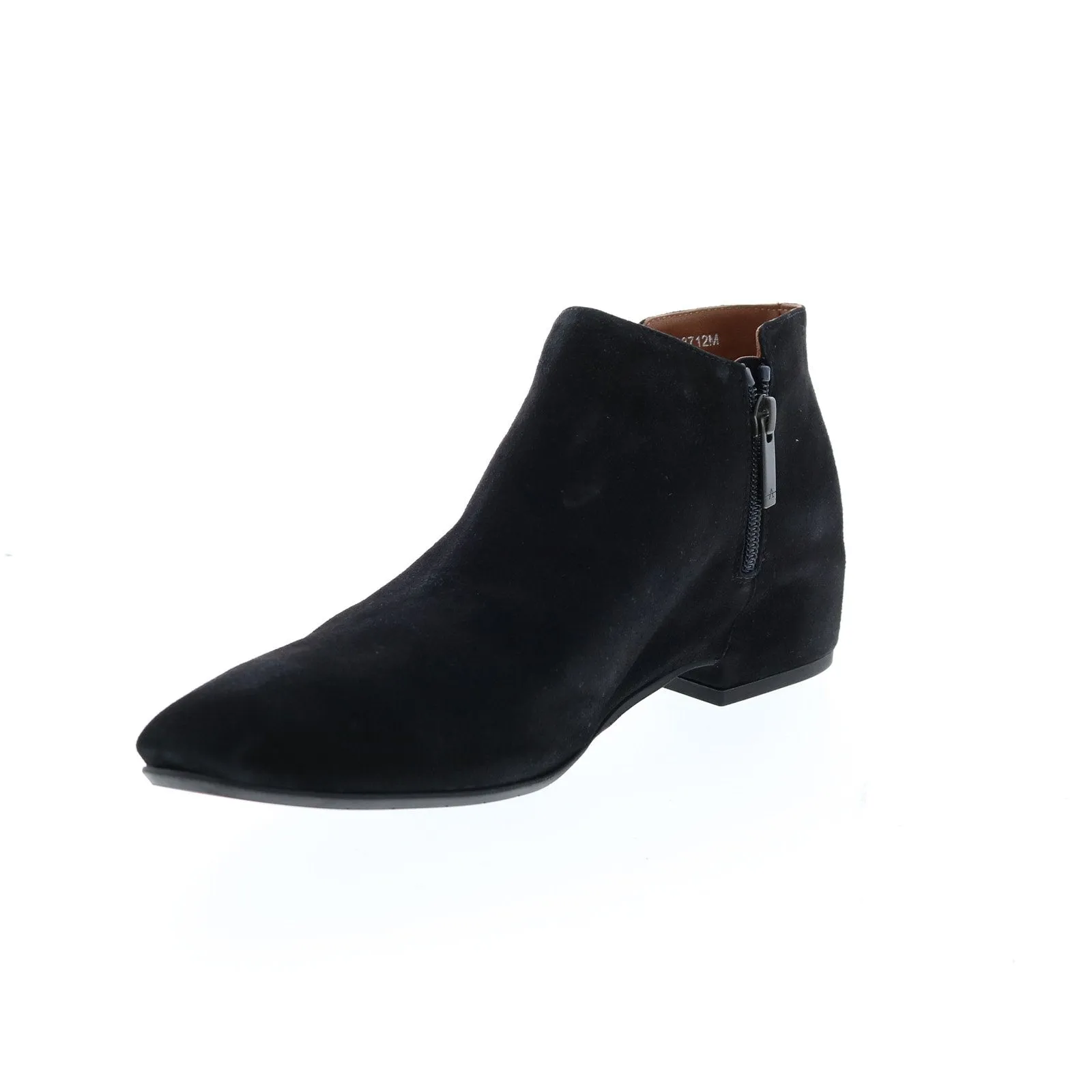 Aquatalia Udele Dress Suede 34L3155-BLK Womens Black Suede Chelsea Boots