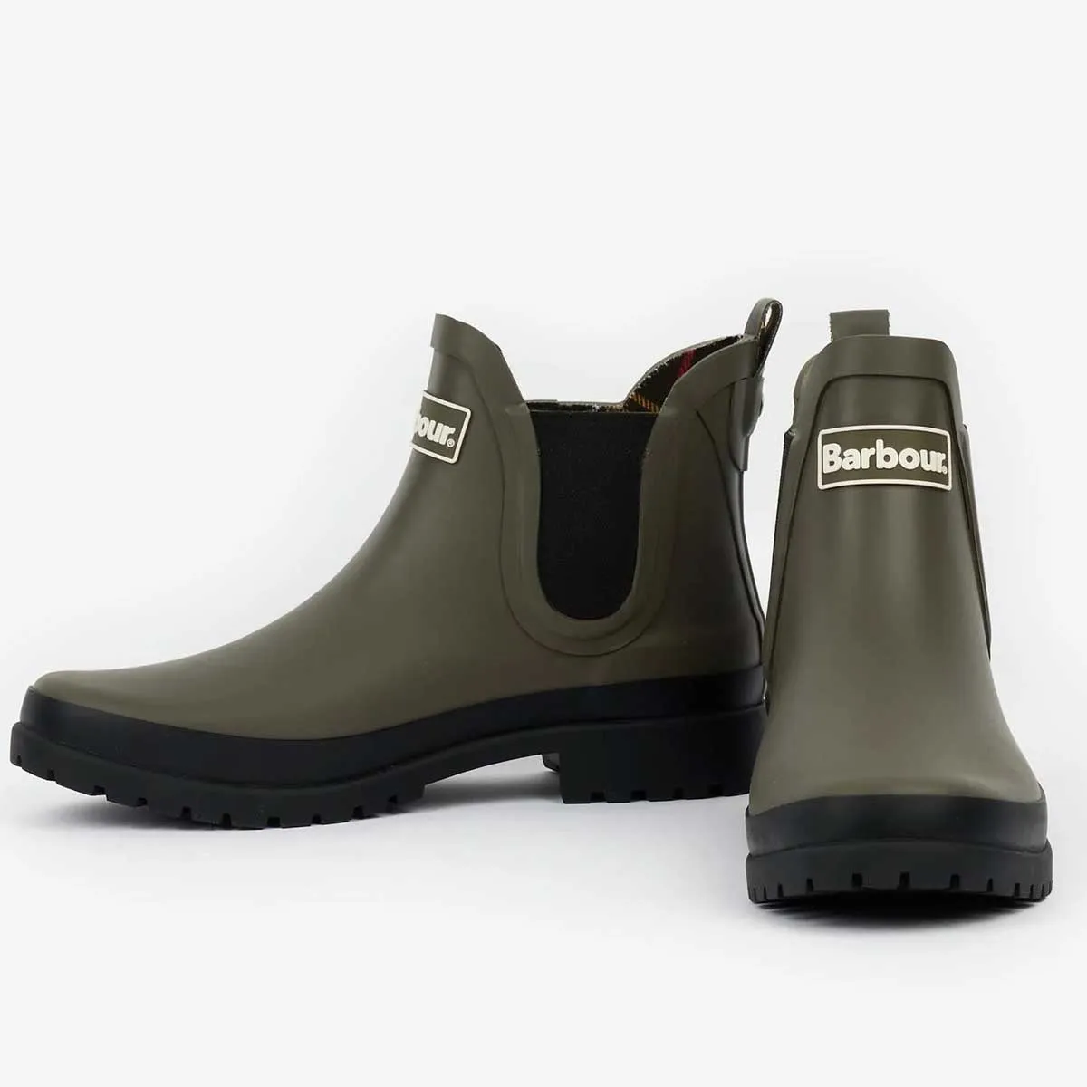 BARBOUR Mallow Chelsea Style Wellingtons - Ladies - Dusky Khaki