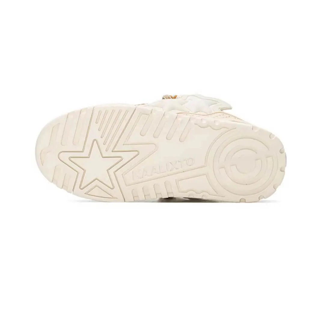 Beige Star Lift Sneakers