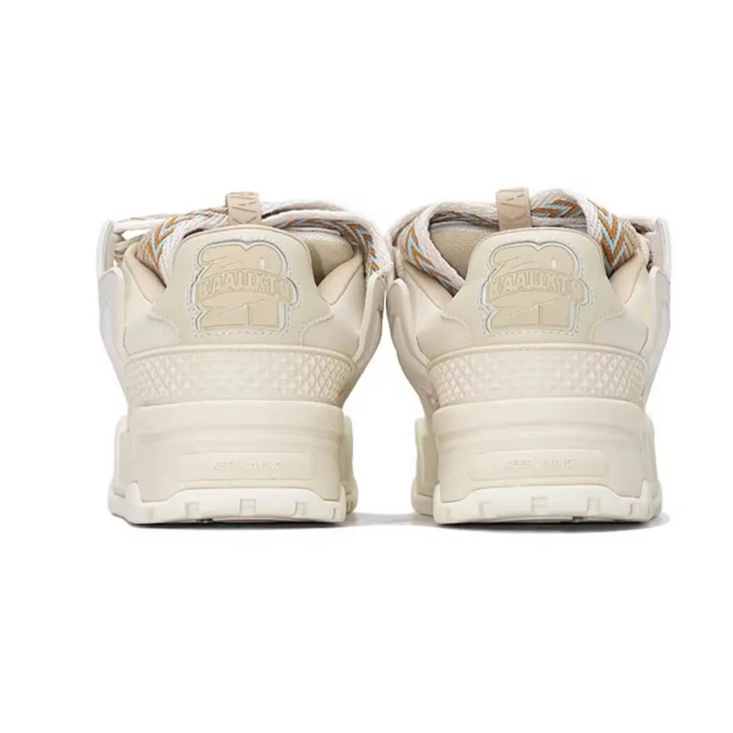 Beige Star Lift Sneakers