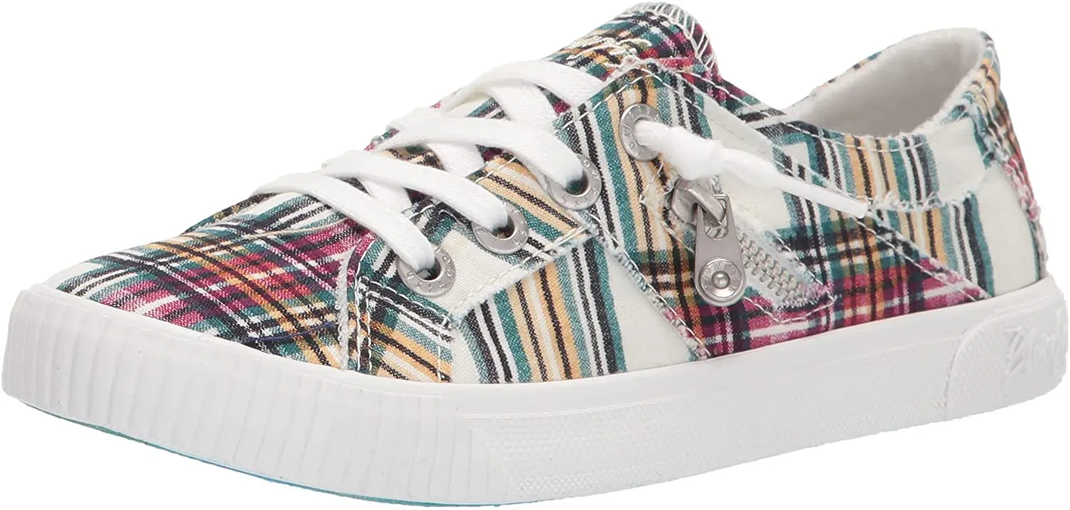 Blowfish Malibu Womens Colorful Fruit Print Slip-On Sneaker for Casual Comfort and Style