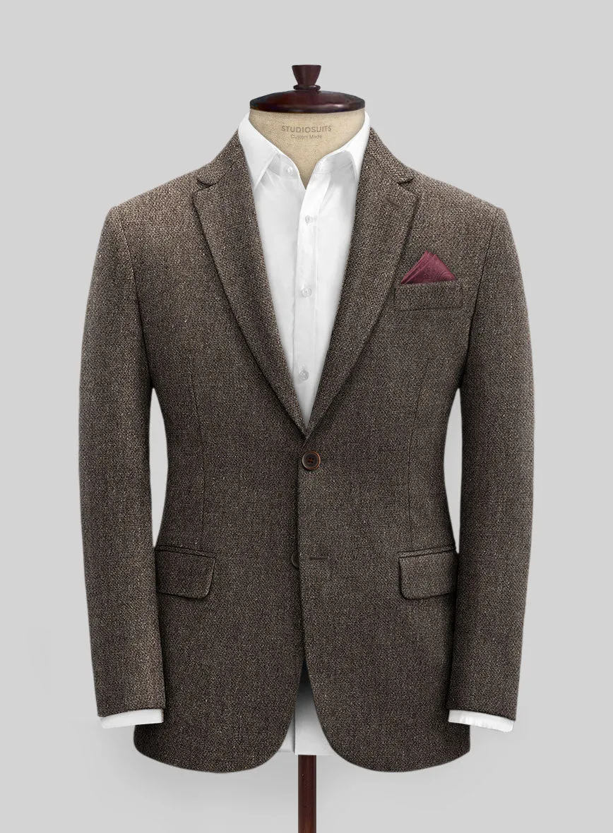 Carre Brown Tweed Jacket