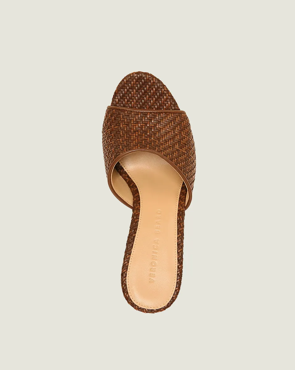 Dali Raffia Wedge Sandal