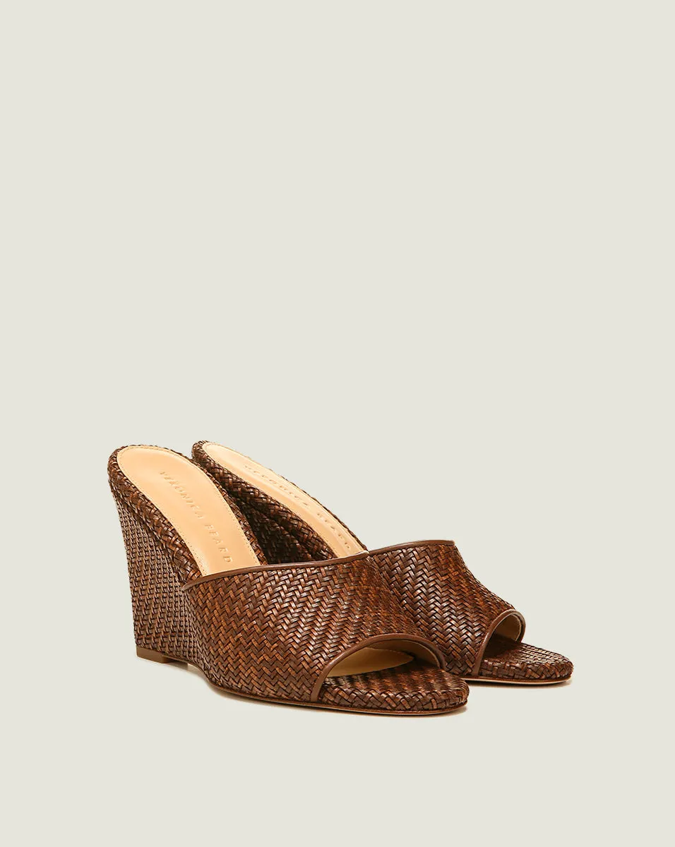 Dali Raffia Wedge Sandal