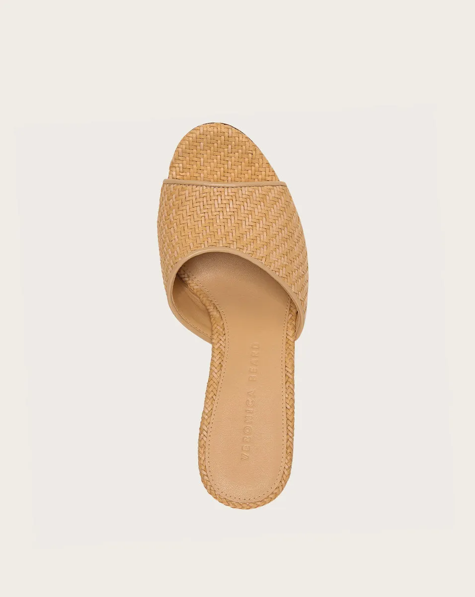 Dali Raffia Wedge Sandal