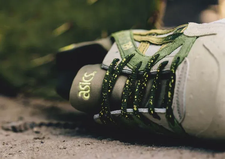 Feature x gel lyte 5 'prickly pear' Asics sneakers, tan