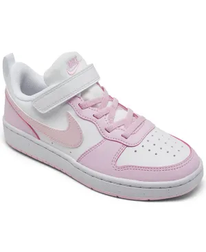 Finish Line Nike Little Girls Court Borough Low Recraft Stay-Put Casual Sneaker