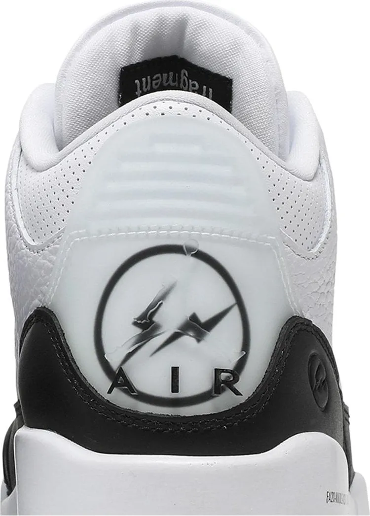 Fragment Design x Air Jordan 3 Retro SP White Sneakers