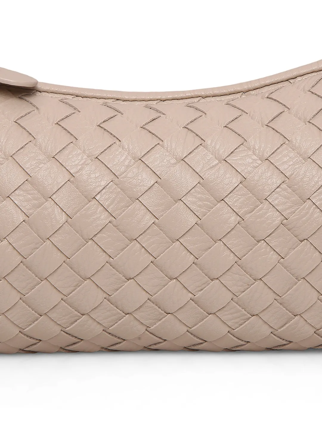 Inc.5 Women Beige Textured Sling Bag