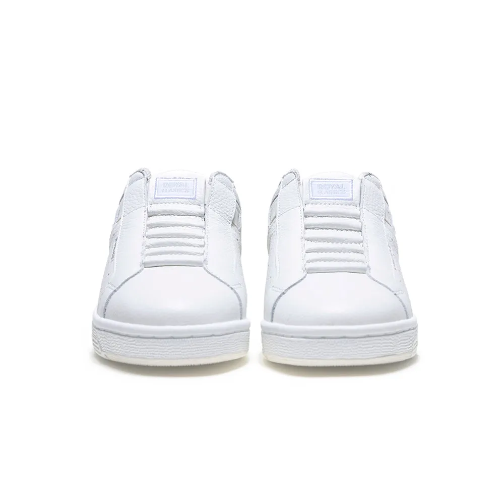 Men's Icon OG White Gold Logo Leather Sneakers 01942-008