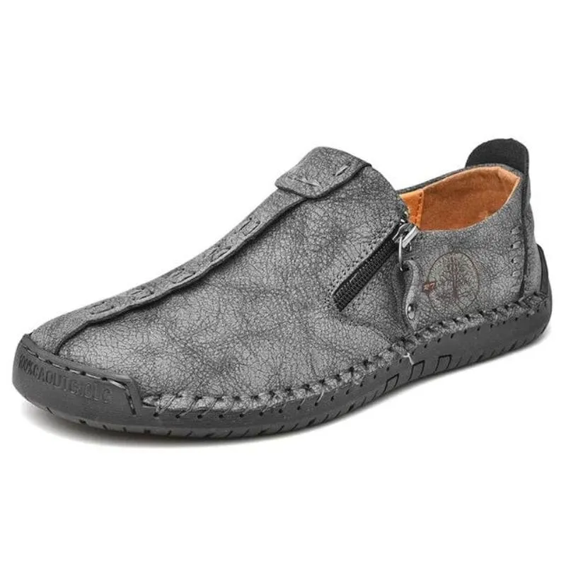 MetroEase Leather Loafers