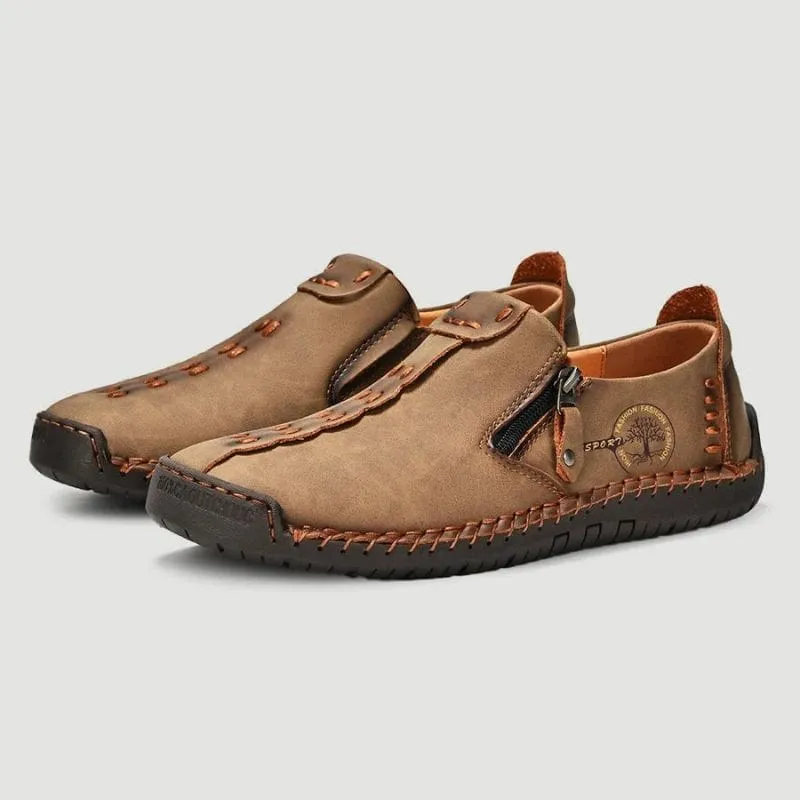 MetroEase Leather Loafers