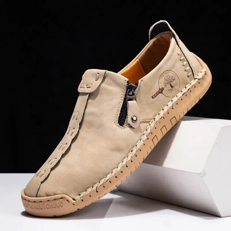 MetroEase Leather Loafers