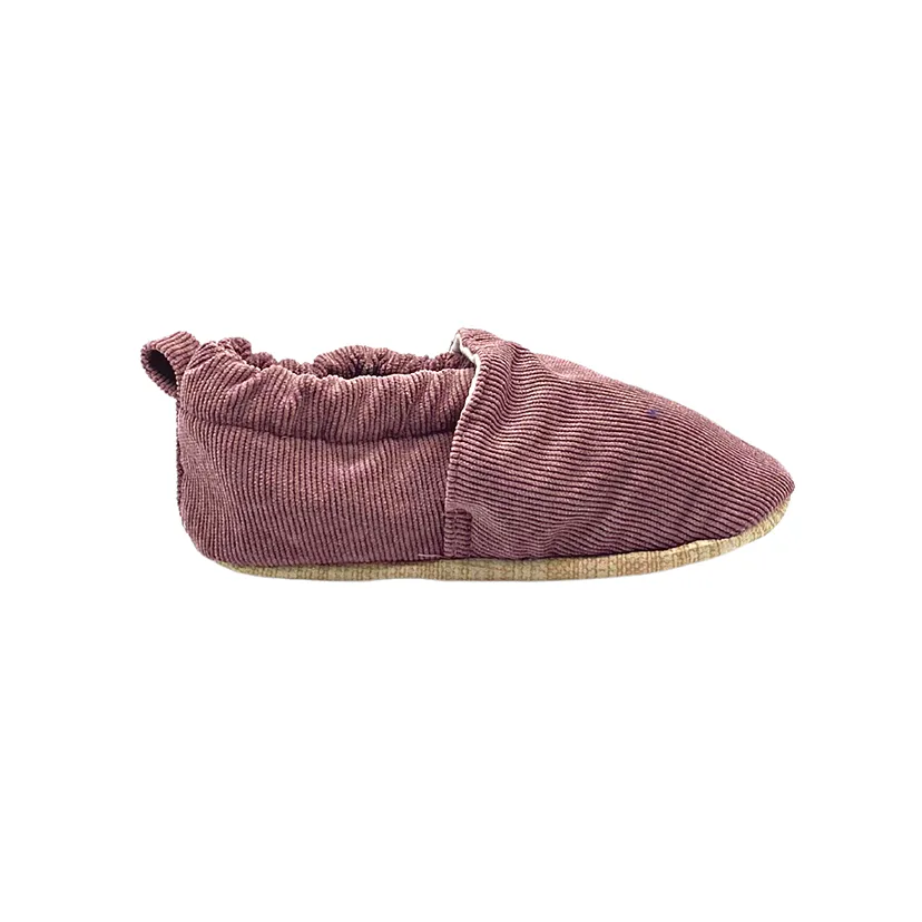 Non-Slip Moccasins - Velvet Pink