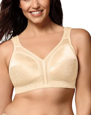 Playtex Womens 18 Hour Comfort Strap Natural Beige Wirefree Bra