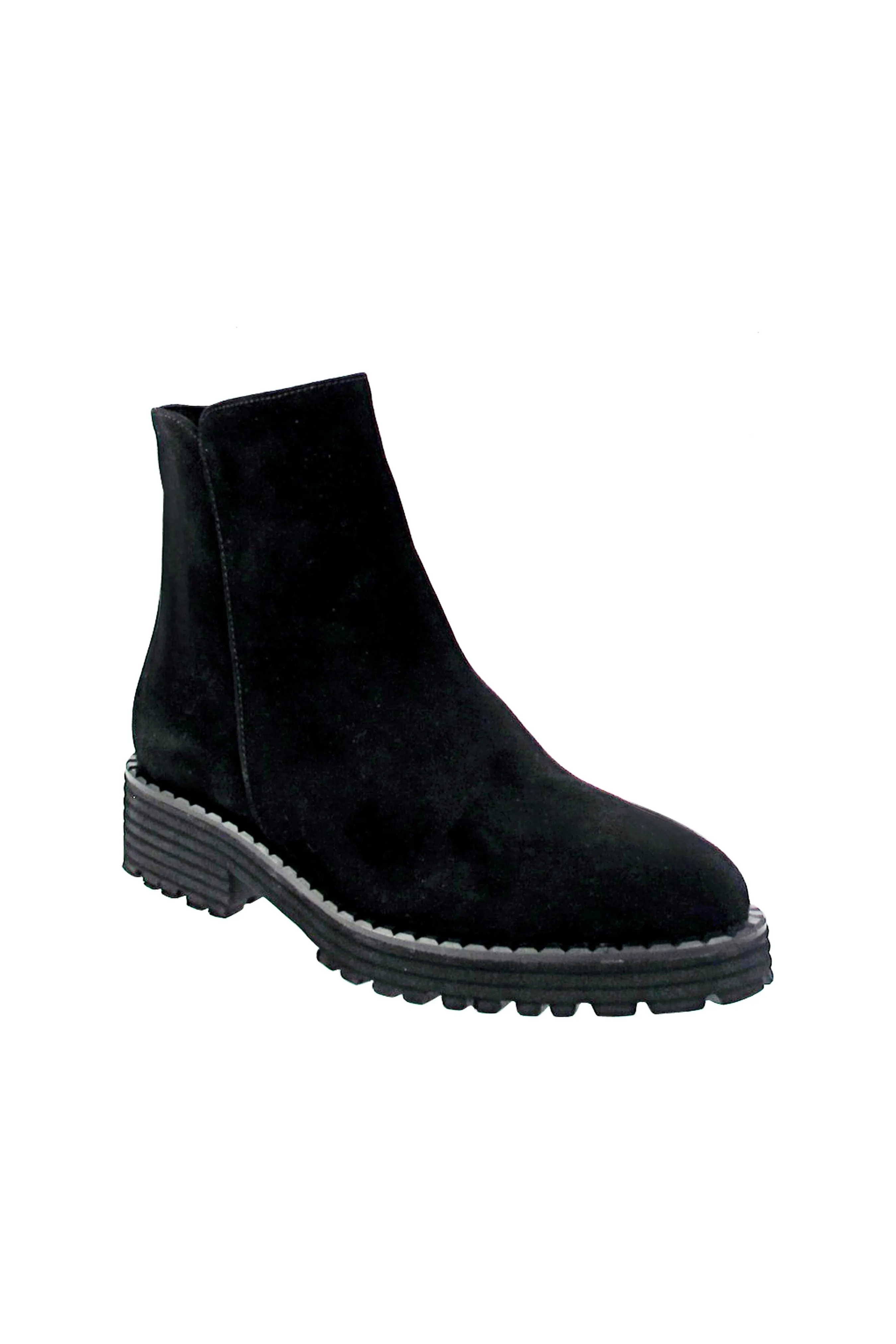 Ron White Braelyn Weatherproof Shearling Lined Suede Bootie | Onyx | Clearance Final Sale