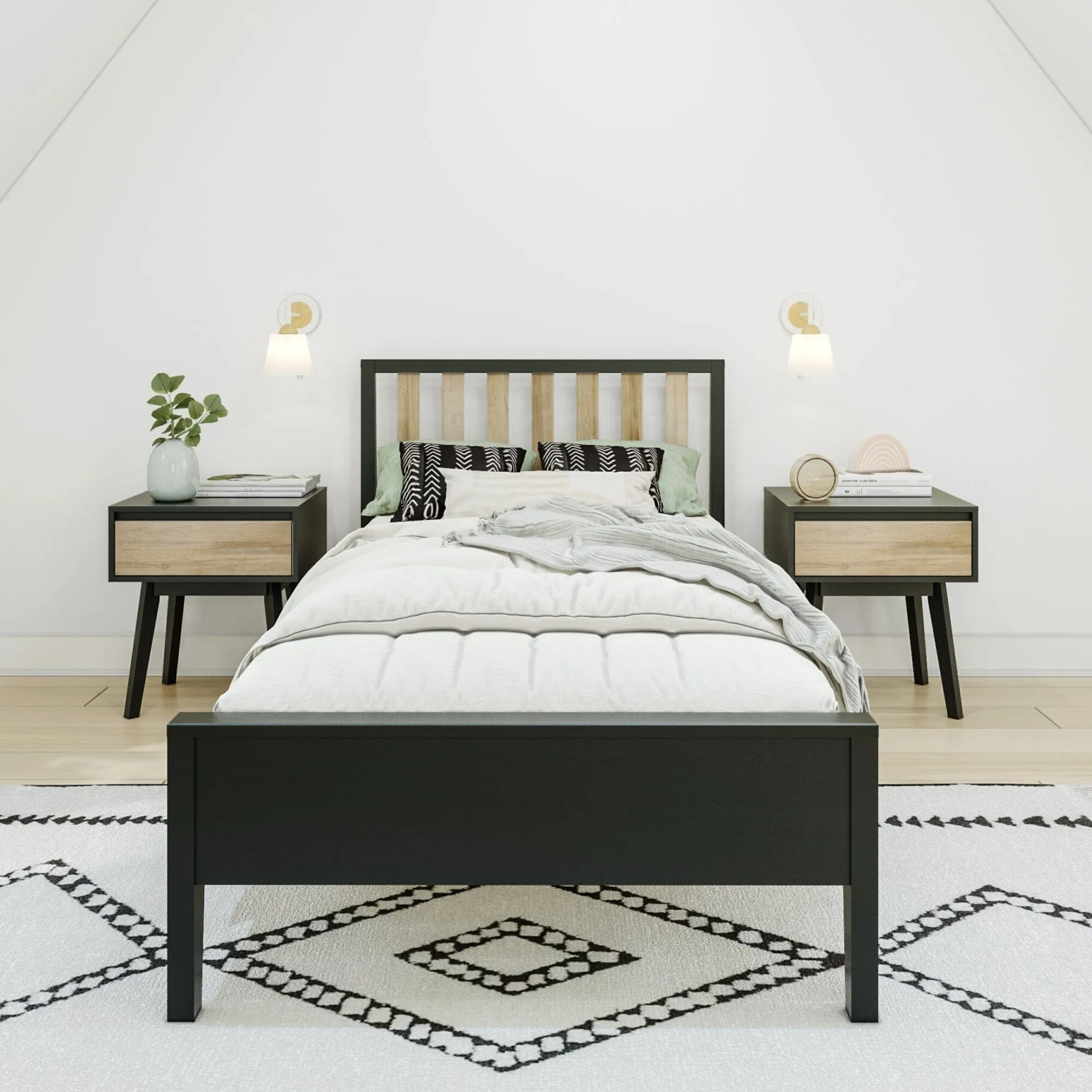 Scandinavian Twin Bed