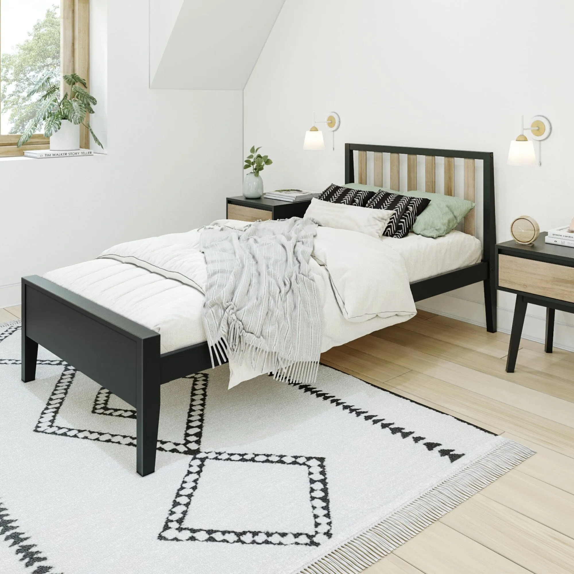 Scandinavian Twin Bed