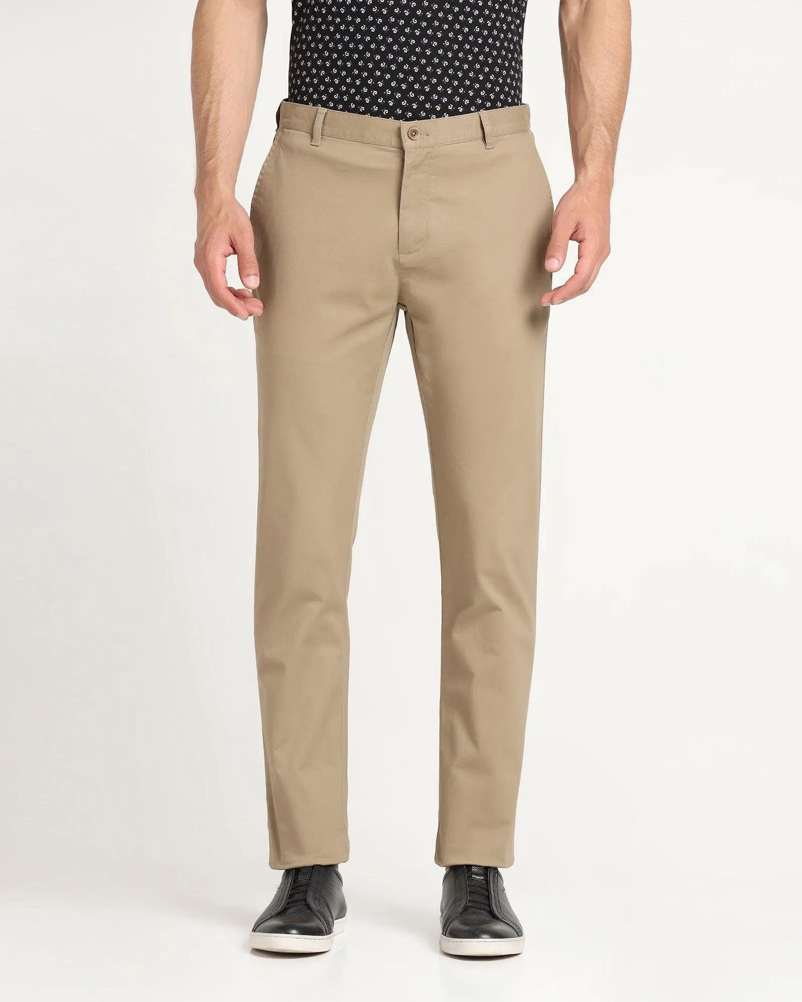 Slim Comfort B-95 Casual Khaki Solid Khakis - Lab