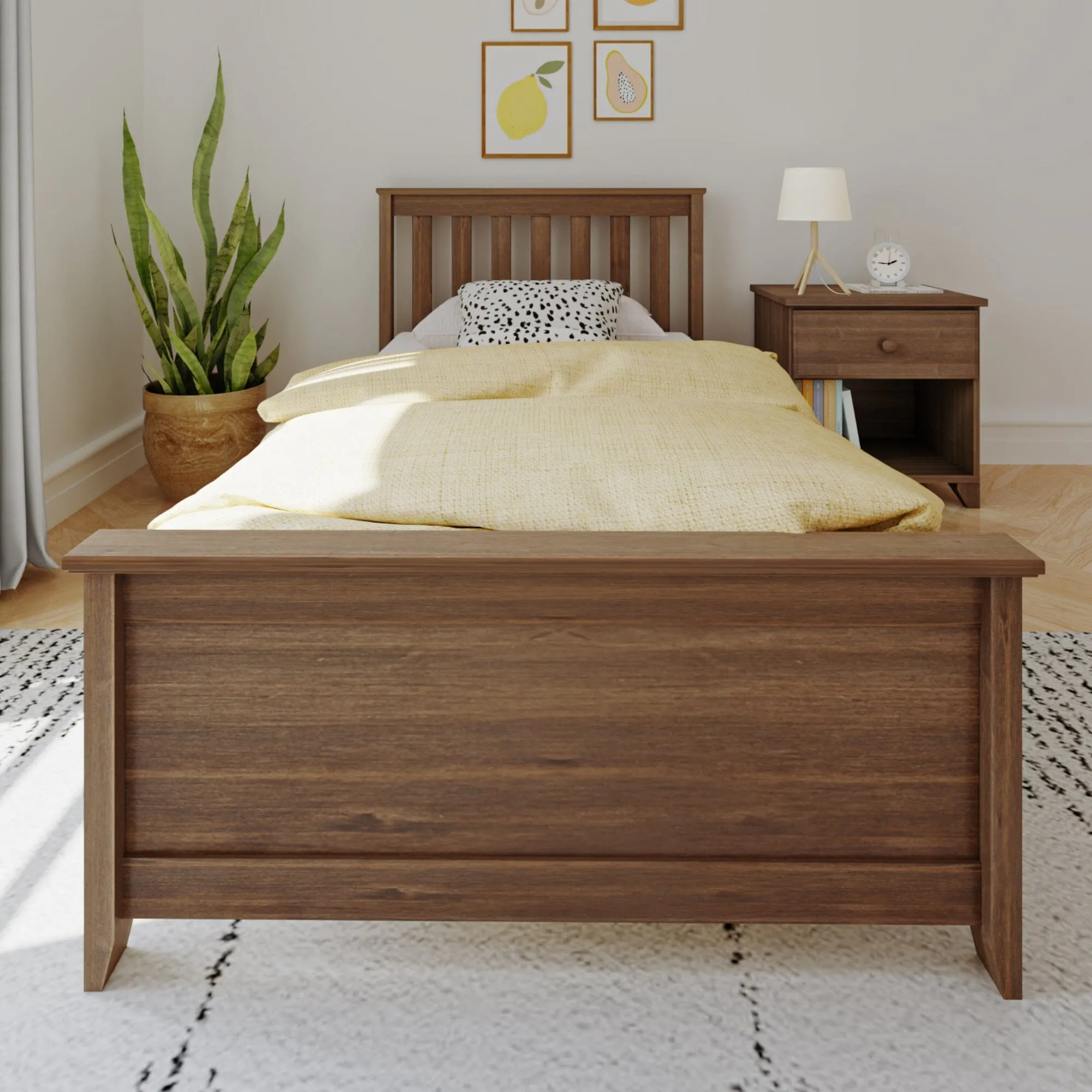 Twin Slatted Bed