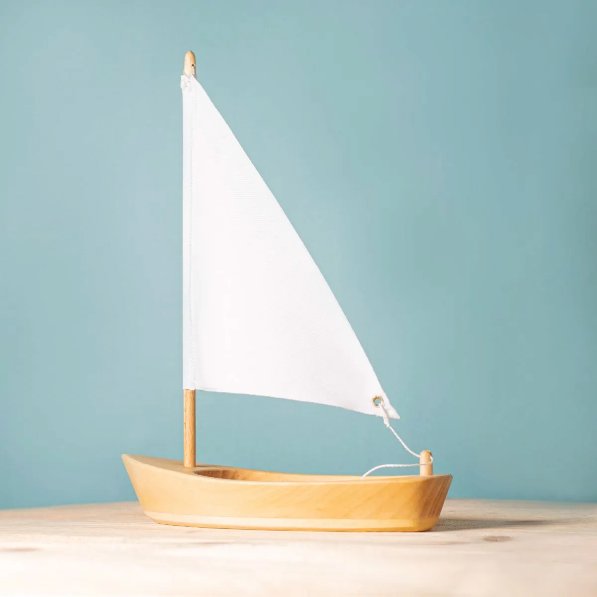 Wooden Boat - White